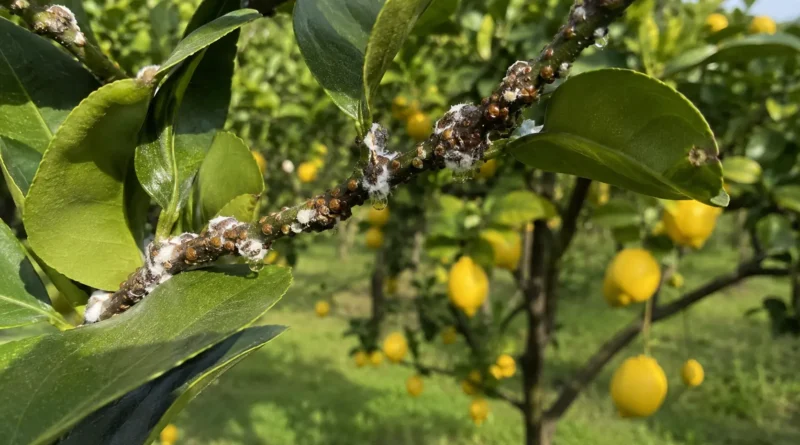 cocciniglia sugli agrumi