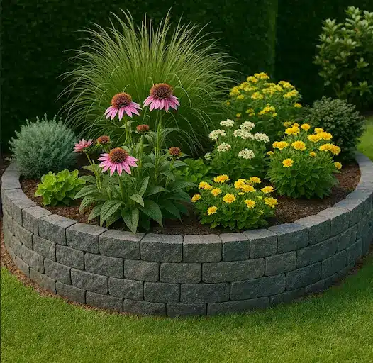Esempi di bordure per aiuole: metallo corten, pietra naturale e plastica flessibile per ogni stile di giardino.