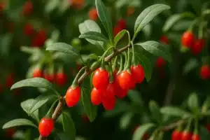 pianta della bacca di goji