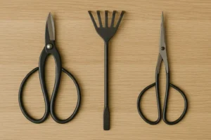 attrezzi per la potatura del bonsai