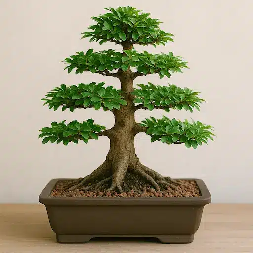 Bonsai di olmo cinese