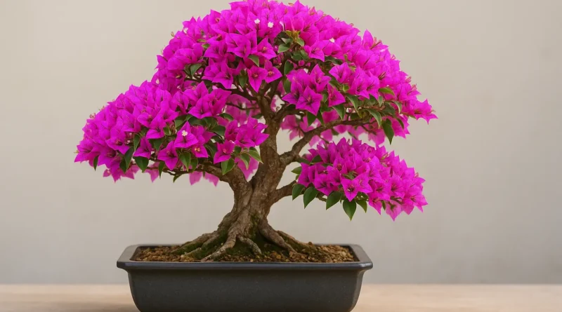 Bonsai di bougainvillea