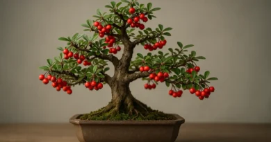 bonsai di cotoneaster