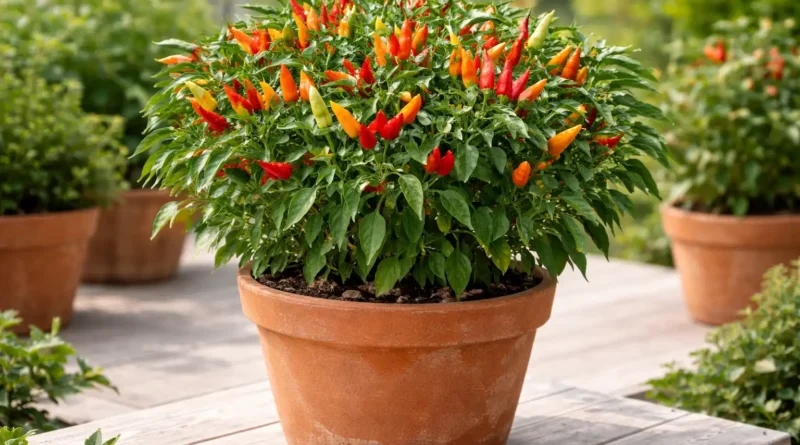 coltivazione di peperoncini