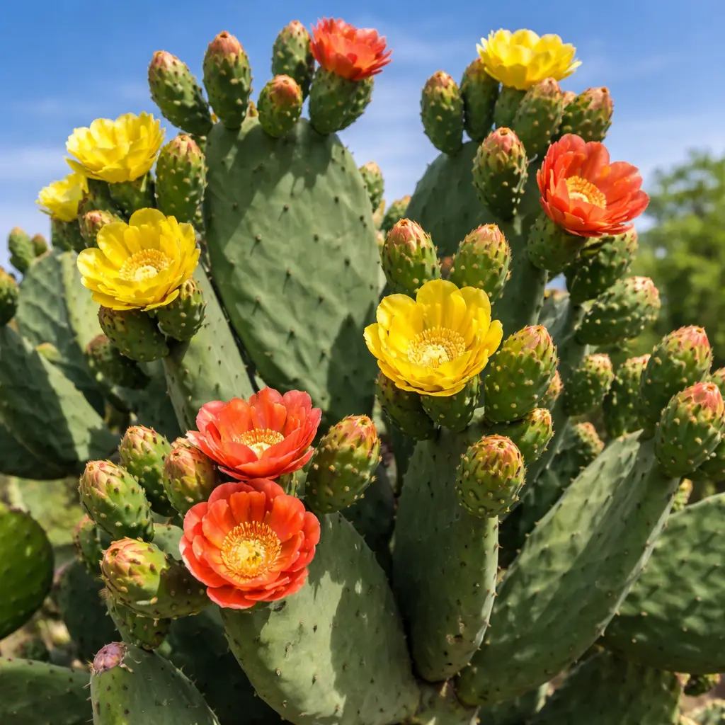 fiore del fico d'india