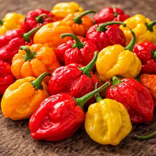 pianta di peperoncino Scotch Bonnet