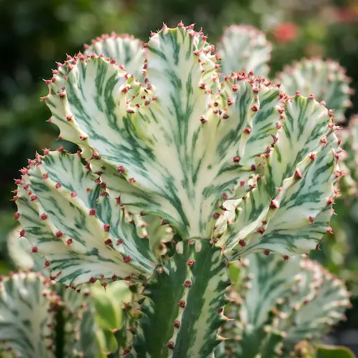 pianta di Euphorbia lactea