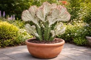 pianta di euphorbia lactea