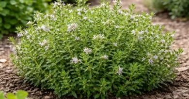 pianta di santoreggia