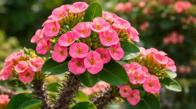 pianta euforbia milii