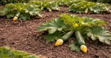 coltivazione delle zucchine