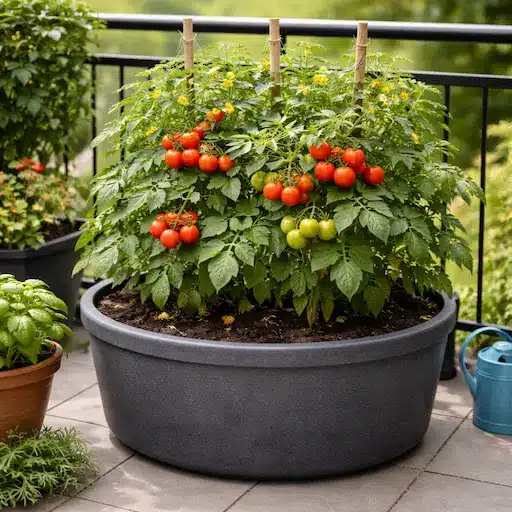 come coltivare i pomodori in vaso
