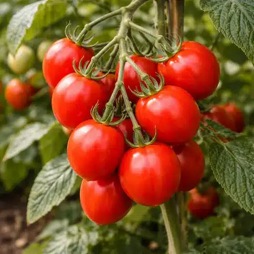 pomodori pachino in orto