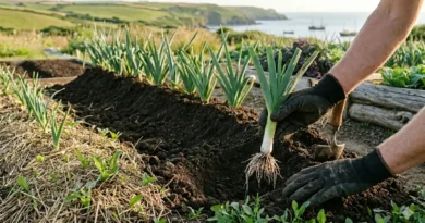 come trapiantare i porri