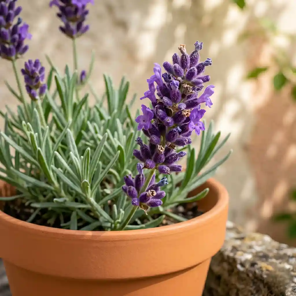 Lavanda in vaso