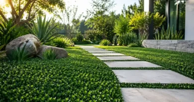 alternativa al prato in giardino