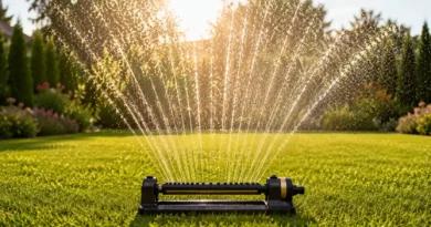 irrigatore oscillante