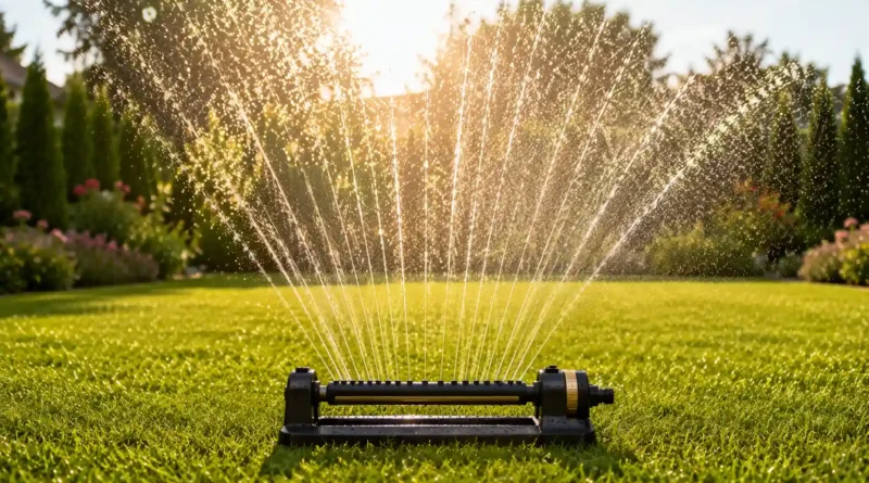 irrigatore oscillante