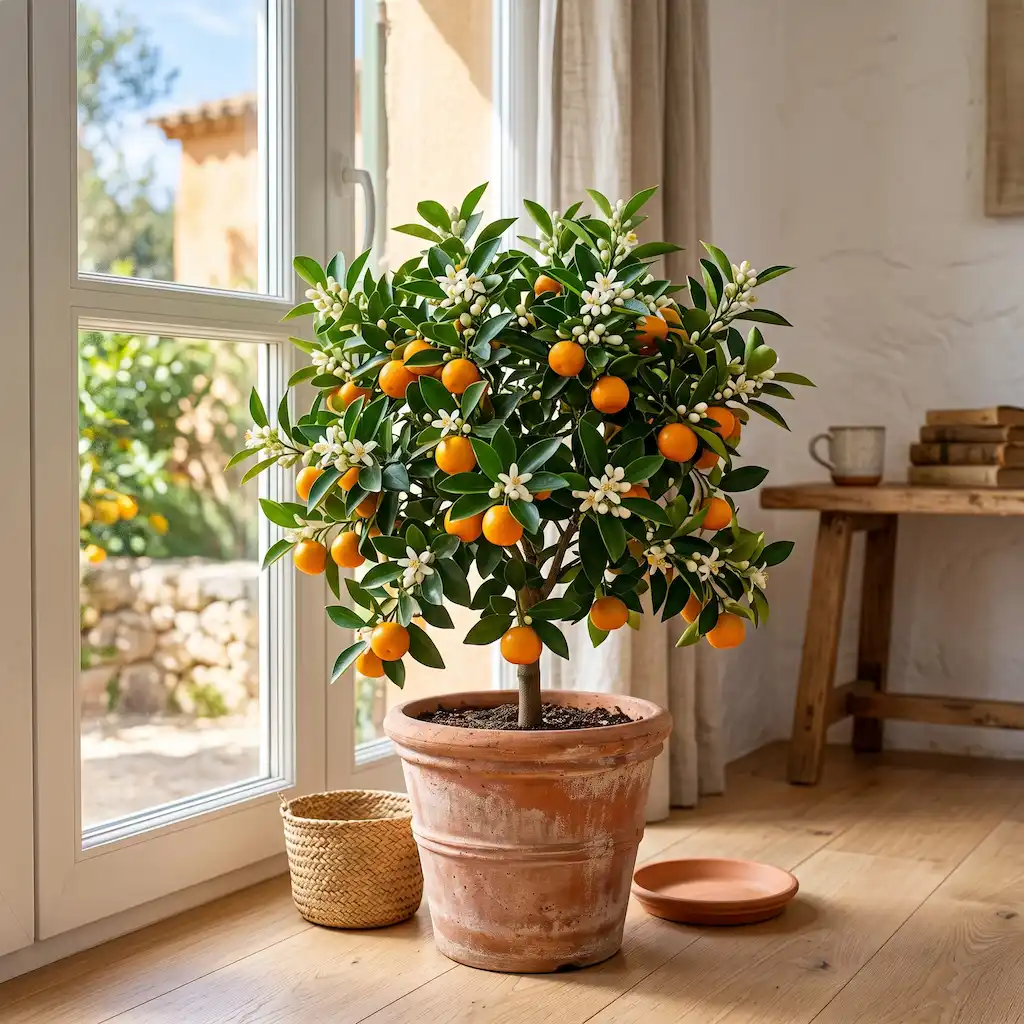 Citrus x limon Calamondino (Agrumi nani da appartamento)