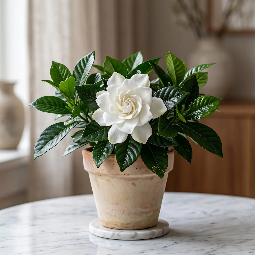 Gardenia jasminoides (Gardenia da appartamento)