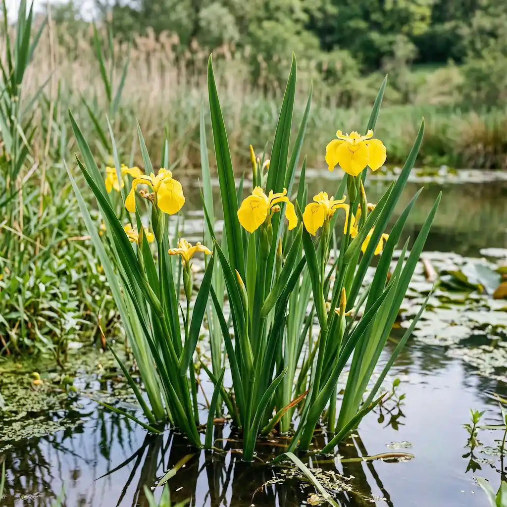 Iris pseudacorus (Giaggiolo d'acqua)