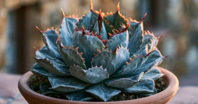 agave potatorum in vaso