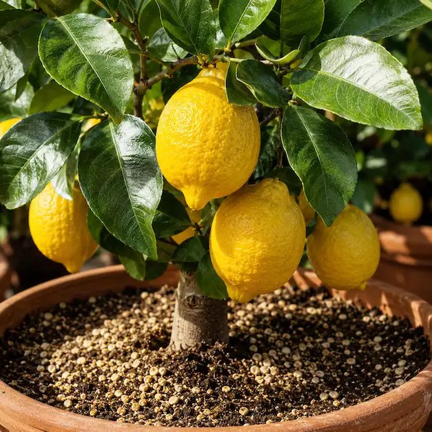 concimazione del limone