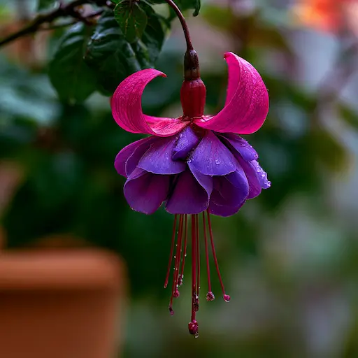 pianta di fucsia