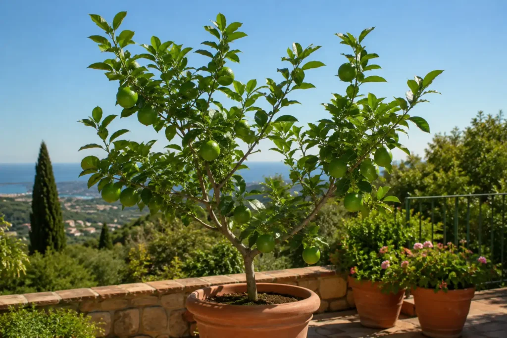pianta di lime