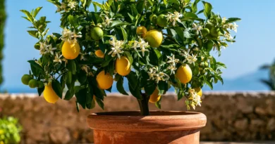 pianta di limone