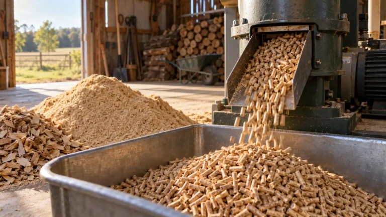 come fare il pellet in casa